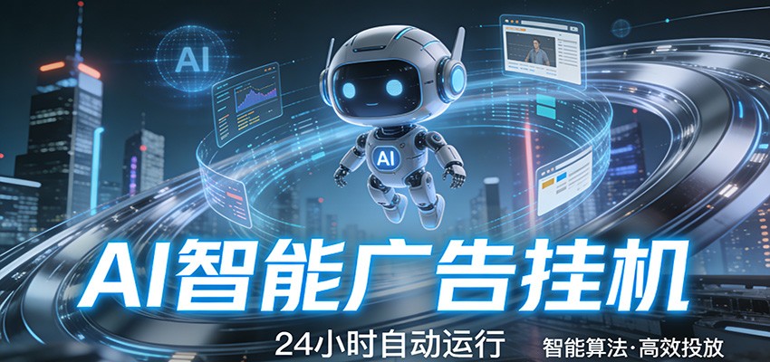 AI智能托管挂机系统:24小时全自动广告播放,低门槛无人值守变现方案