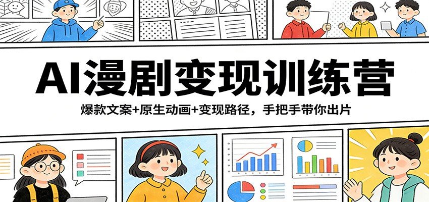 AI漫剧制作全流程SOP：AI解说漫+手搓精品双打法，新手0-1快速入门